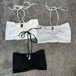 3 Pack of Basic Mini Halter Tops